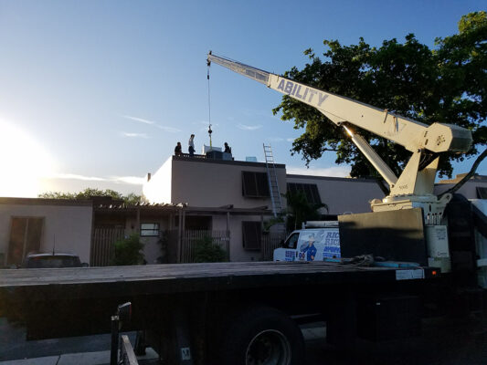 south florida townhome ac installation